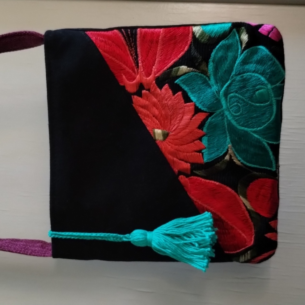 Ibelulas Bolsa Mini Original Hand Made Cross Body Cotton Lightweight